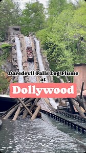 437K views · 6.2K reactions | The Daredevil Falls log flume ride at Dollywood #dollywood #pigeonforge #Waterride | In The Loop | Facebook