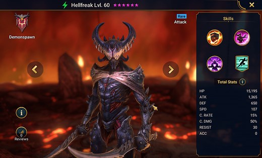 Hellfreak - HellHades - Raid Shadow Legends
