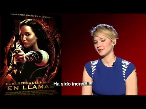 LOS JUEGOS DEL HAMBRE EN LLAMAS: ENTREVISTA CON JENNIFER LAWRENCE