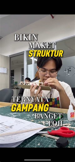 Tutorial Membuat Maket Struktur Arsitektur yang Rapi