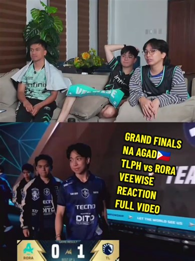 GRAND FINALS NA AGAD🇵🇭 TLPH vs RORA VEEWISE REACTION FULL VIDEO #MLBBM7 #MLBB #mlbbcreatorbase #creatorsearchinsight @MLBB Creator Base