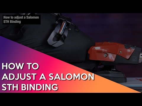 How to Adjust a Salomon STH Binding