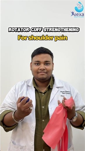 Rotator Cuff Strengthening & Proprioception | Shoulder Pain Relief Exercises #Physio