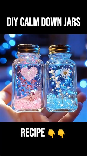 DIY Calm Down Bottles — A Soothing Sensory Craft What You’ll Need : Clear plastic or glass bottle (with tight-fitting lid) Warm water Clear glue or glitter glue Glitter (fine and chunky mix works best) Food coloring (optional) Small trinkets or beads (optional, for extra sensory fun) Super glue or hot glue (to seal the lid) How to Make It Prepare the Bottle: Fill your bottle about ¾ full with warm water. Add Glue: Pour in about ¼ cup of clear glue or glitter glue. This helps the glitter move slo