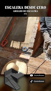188K views · 2.1K reactions | TUTORIAL - Armado de ESCALERA PT1- ¿Cómo HACER una ESCALERA desde CERO? 類 #escalera #escaleras #construcciòn #construcción #construccion #construccioncivil #arquitecturamx #constructoras #ArquitecturaModerna #arquitecturamexicana | ConstruProceso | Facebook