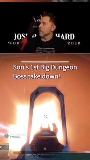 Father-Son Fireteam Takes Down This Monster #destiny2 #shorts