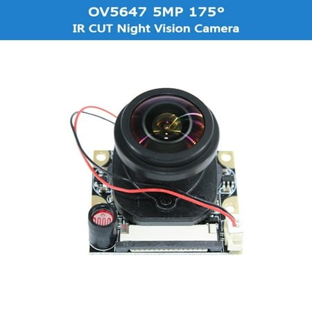Raspberry Pi 4 Night Vision Camera, 5MP OV5647 Webcam Module, 1080P IR-CUT Fisheye Wide Angle Camera for Raspberry Pi 4B 3B  3B - Walmart.ca