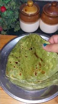 Palak Paratha Recipe l Healthy and Tasty Paratha 😋