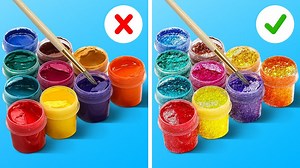3.1M views · 11K reactions | Paint like a pro with this easy hacks: | 5-Minute Crafts Family | Facebook