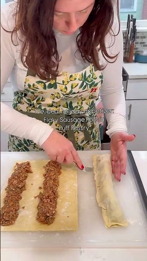 Baked British Sausage Rolls with Flaky Puff Pastry