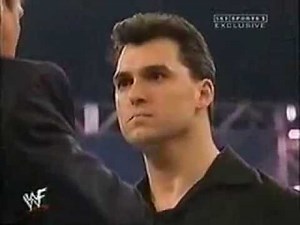 Shane Mcmahon returns and attacks Vince