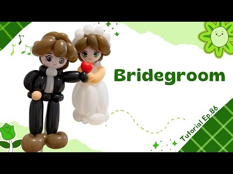 🤵 How to make a Bridegroom | Step-by-step Tutorial | Bride Tutorial Link in Description box