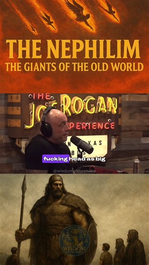 🔥 PROMETHEUS ⛓️‍💥 on Instagram: "The Nephilim: The Giants of the Old World 🌎 ☄️ Across ancient scriptures, forbidden texts, and forgotten legends, one truth keeps surfacing: giants once walked the Earth. The Bible calls them Nephilim — beings of immense size and power, said to have consumed the world itself. Other cultures remember them too: towering warriors, god-born hybrids, men so vast that humanity seemed like insects beside them. Were they mere myths… or echoes of a suppressed history? 