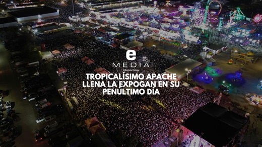83K views · 1.1K reactions |  Miles fueron los que bailaron esta noche en #Hermosillo al ritmo del Tropicalisimo Apache Oficial en el #TeatrodelPueblo de la #ExpoGan2025.  | Alejandro Loustaunau/e Media | Expreso | Facebook