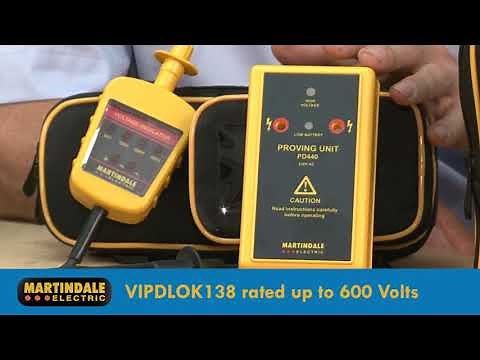 Martindale VIPD138-S Voltage Indicator and Proving Unit Kit