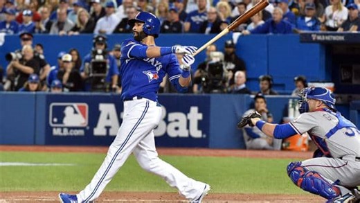 Jose Bautista 3 run homer gives Jays 6-3 lead