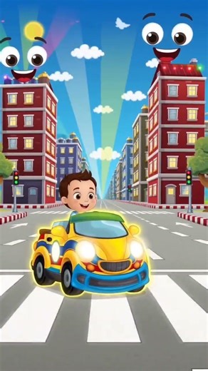 “ZOOM ZOOM CAR! 🚗 Fun Toddler Song (15s Viral Kids Video)” #kidsanimation #viralvideo #kidsvideo