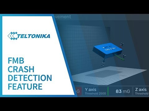 Teltonika FMB Crash Detection Feature
