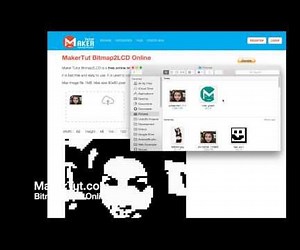 Create Bitmap2LCD Online