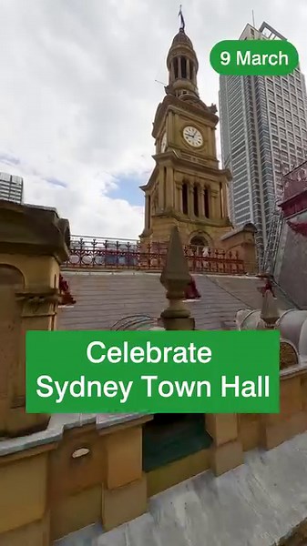 Discover the history of Sydney Town Hall at our free event featuring kids activities, tours and talks on Saturday 9 March. | City of Sydney
