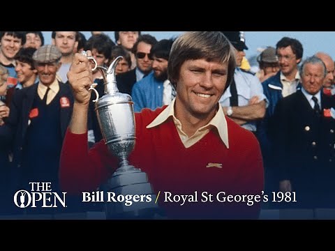 Bill Rogers wins at Royal St George's | The Open Official Film 1981