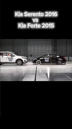 SUV vs Sedan Crash Test: Kia Sorento vs Kia Forte – Who Wins?