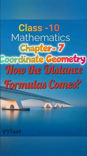 Distance Formula Derivation | Animated Proof with Short Trick | Coordinate Geometry | Class-10
