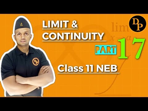 Class 11 || Limit and Continuity || Part 17