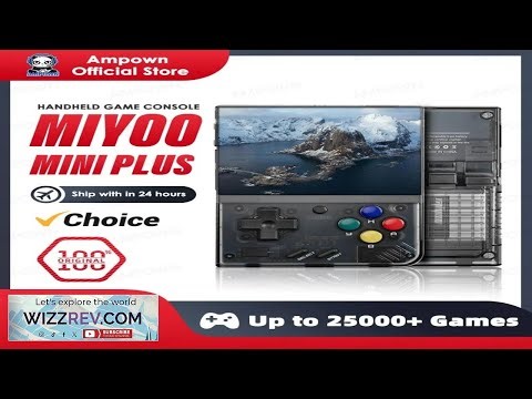 MIYOO Mini Plus Portable Retro Handheld Game Console V2 Mini+ IPS Screen