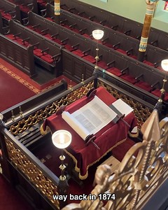 19K views · 159 reactions | This museum in Manchester opened in 1984 and houses a grade II to listed 1874 (former) Spanish and Portuguese synagogue ✨ Following a redevelopment and extension in 2019, Manchester Jewish Museum includes a modern gallery and learning studio as well as a beautifully restored synagogue that is now part of a permanent exhibition ❤️ | Secret Manchester | Facebook