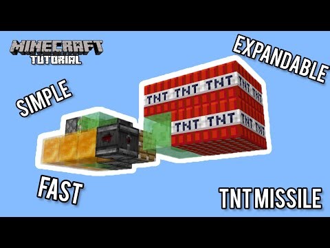 Tnt Missile | Minecraft 1.21 Redstone Tutorial