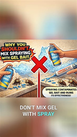 Stop Roach Problems - The RIGHT Way to Use Gel #getridofroaches #roachcontrol #diy