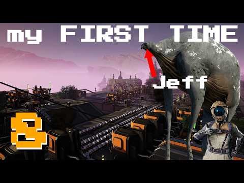 I played Satisfactory for the FIRST TIME... and started OIL PRODUCTION | Satisfactory Gameplay