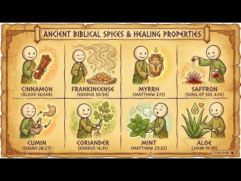 Every Ancient Spice in the Bible That Actually Heals Explained