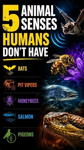 Animals With Senses Humans Can Never Experience
