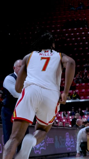 Andre Mills dropped a career-high 24 PTS to lift Maryland to a B1G home win over Iowa 😮‍💨 | Big Ten Network