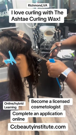 Do you like using the marcel irons #marcelirons #spiralcurls #curlingirons #hair #richmondvirginia | Consquilla Towanda Carey