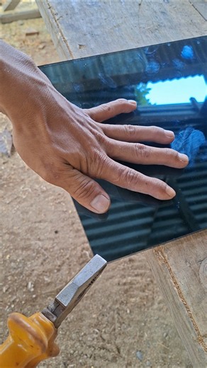 Step-by-step window glass installation guide #shorts #woodworking #diy