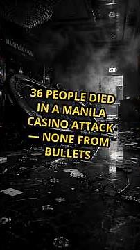 36 People Died in a Manila Casino Attack — None From Bullets
