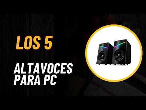 Las 5 Mejores Altavoces Para PC 2025