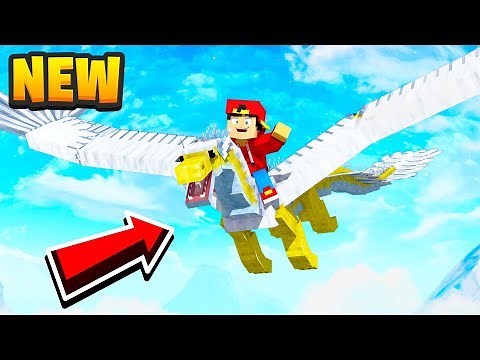 TAMING my NEW ALPINE DRAGON in Minecraft!
