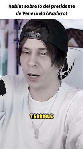 Rubius on what happened with Maduro #rubius #reaction #venezuela