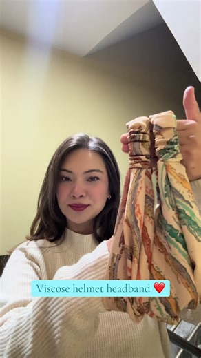 Stylish Viscose Helmet Headbands for Comfortable Wear