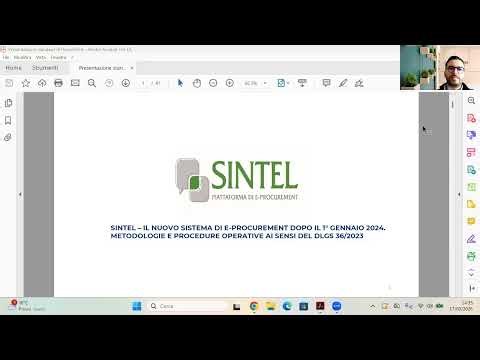 Anteprima Salomone 17-03 -6 - SINTEL – Le funzionalità del nuovo sistema di e-procurement