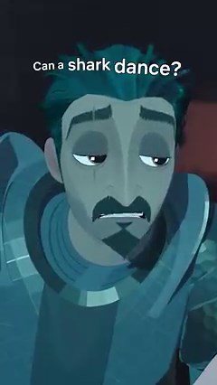 can a shark dance? a #nimona shark can | Netflix Family
