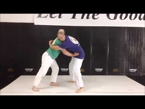 Front Bear Hug Over The Arms Defense