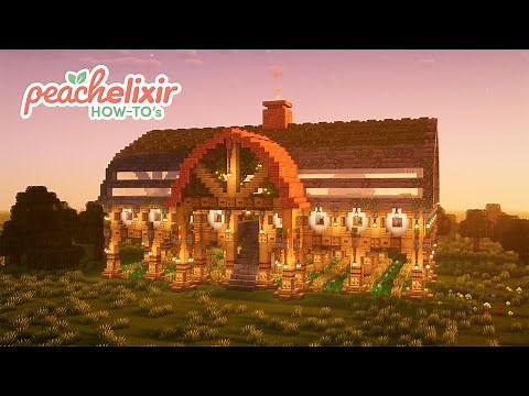 Minecraft | How to Build the Perfect Cozy Barn for Survival