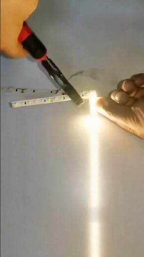 LED Strip Corner Connector 🔌 | PAUTIX 8mm COB Light Setup Tutorial | #shorts