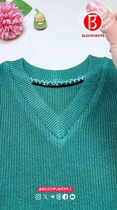 Change from high collar to V collar Slow Verision Full Video Tutorial Episode 103 Follow My Page Facebook : Bilochpuratips 2 Diy . . . . . . #bilochpuratips2diy #bilochpuratips #needlework #sewing #fblifestyle #reels . | Bilochpuratips 2 Diy