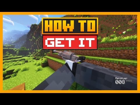 HOW TO USE the SCRAP REVOLVER in MINECRAFT with JUST ENOUGH GUNS
